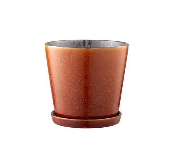 Kruka Amber röd
